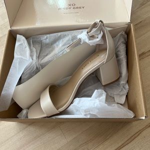 Birdy Grey Natalie Chunky Heel in Almond, size 8 (brand new in box)